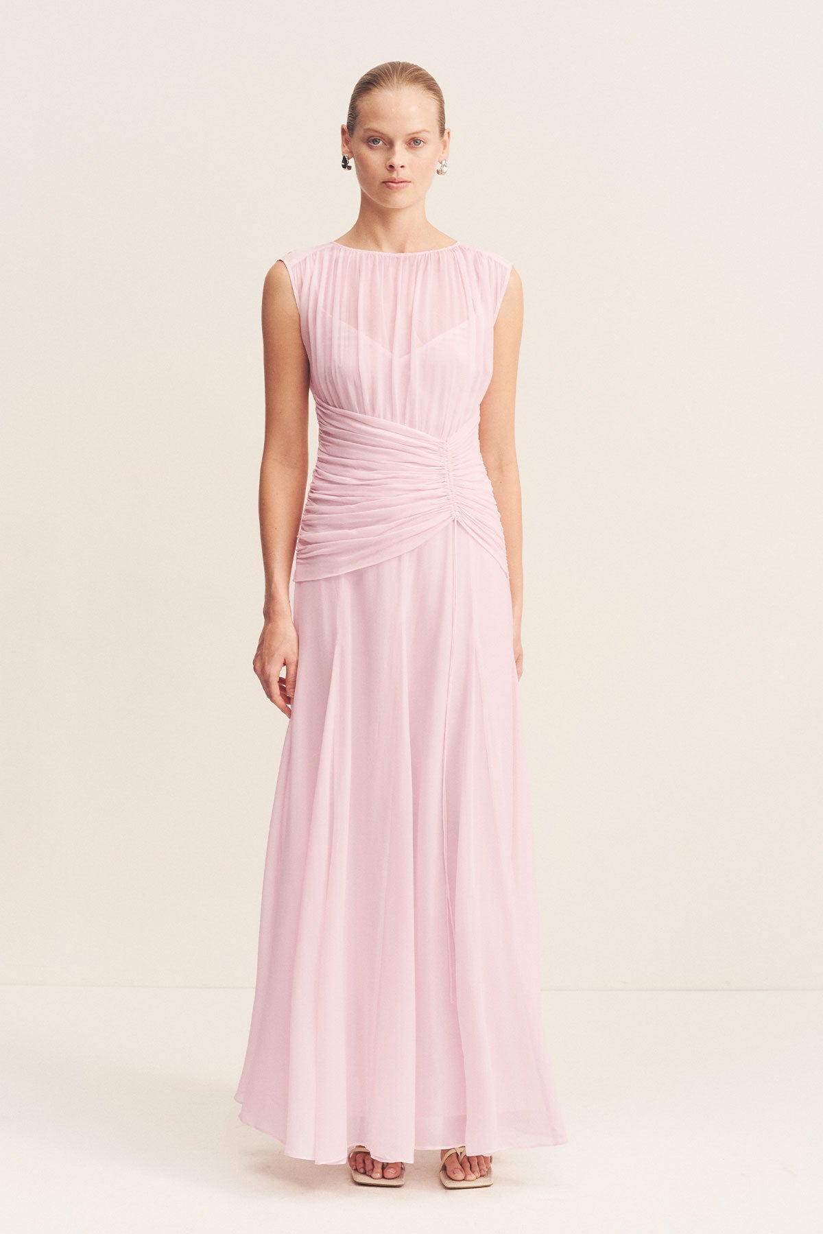 Shona Joy - Amina High Neck Maxi Dress - Fairyfloss Shona Joy - Amina High Neck Maxi Dress - Fairyfloss