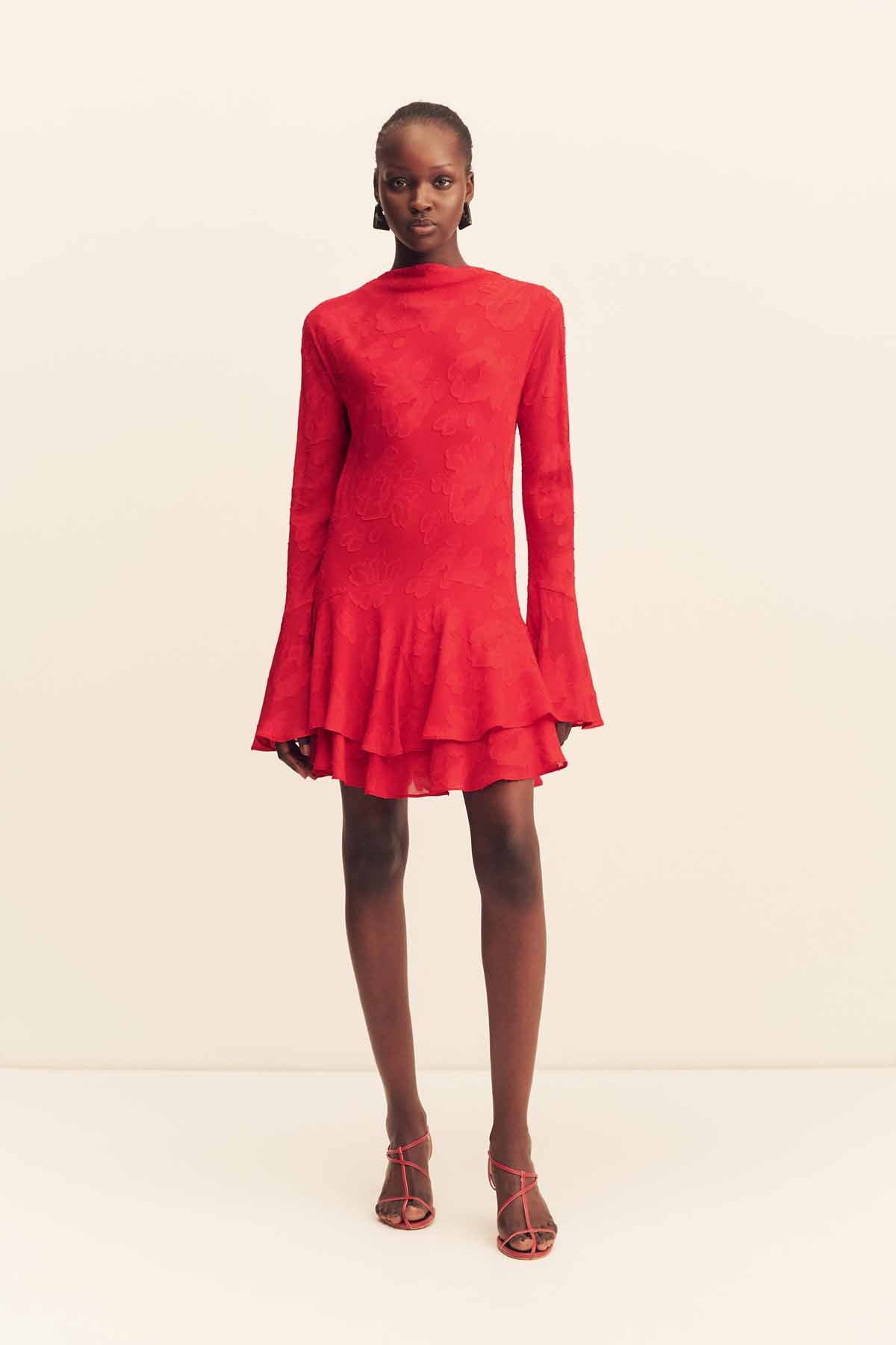 ワンピース JOSEMOON POWER SHOULDER MINIDRESS POWER SHOULDER MINIDRESS – JOSEMOON