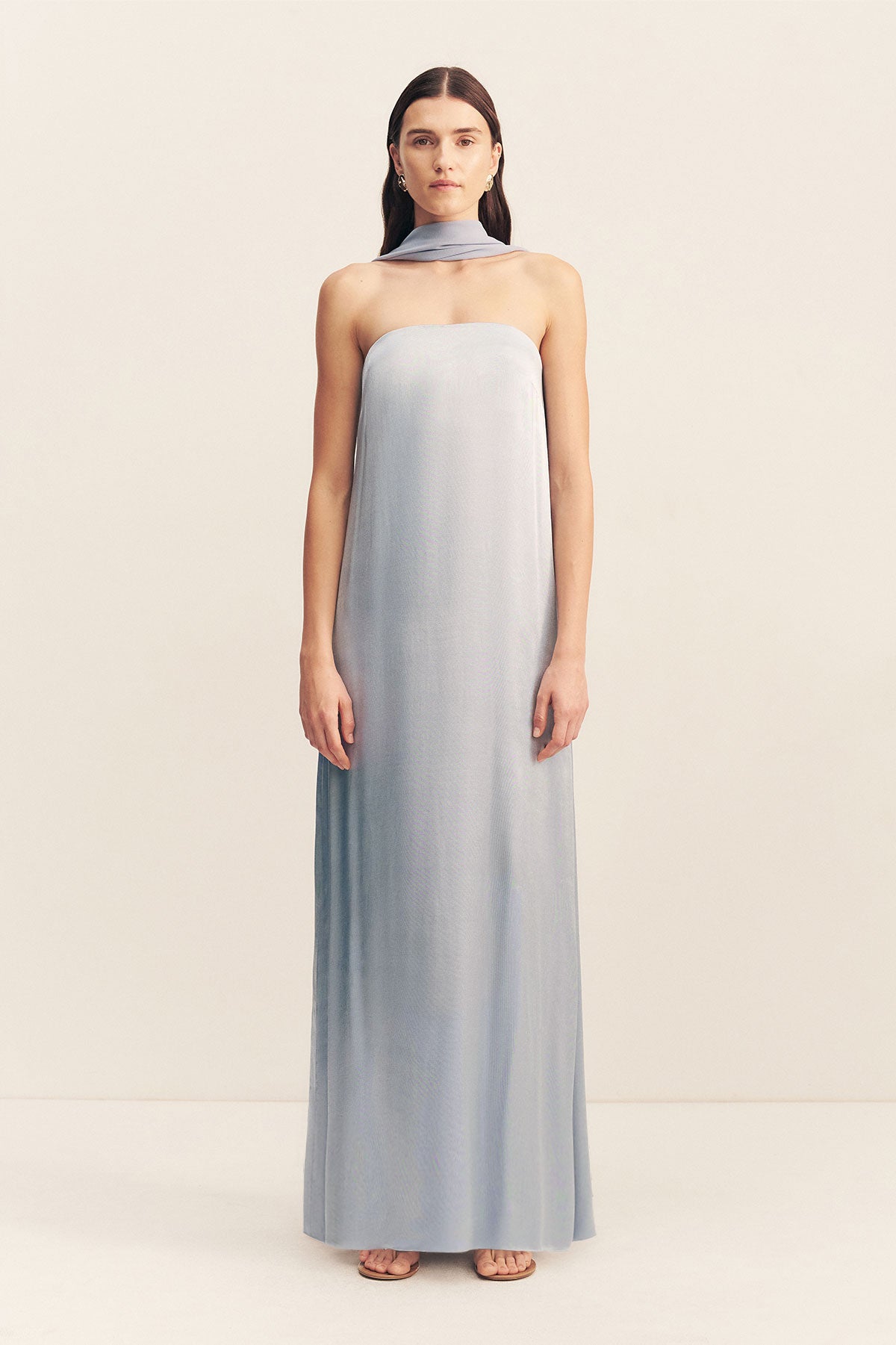 Lucent Scarf | Powder Blue | Accessories | Shona Joy – Shona Joy US