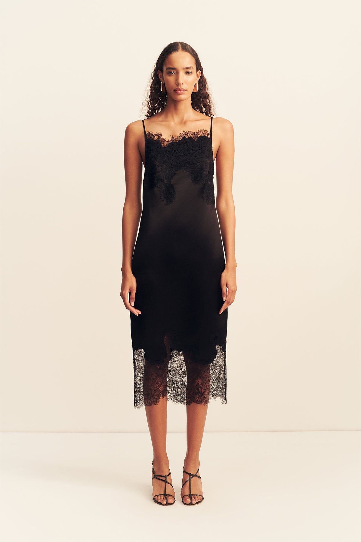lucia midi slip dress Lucia Midi Slip Dress Bardot