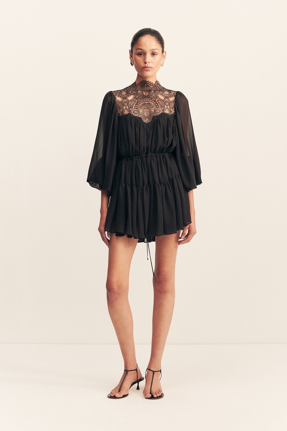 Emory Long Sleeve Mini Dress | Black | Dresses Emory Long Sleeve Mini Dress | Black | Dresses