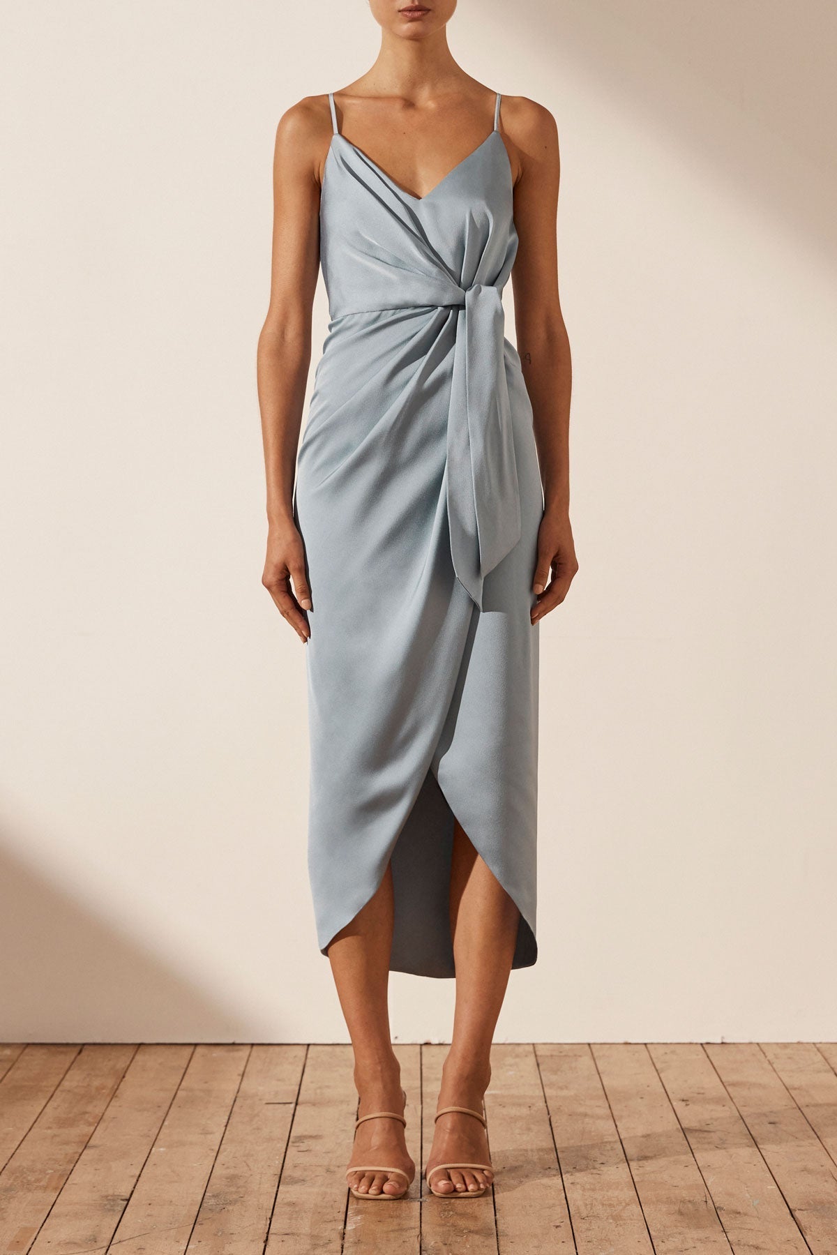 Shona joy clearance cocktail draped dress