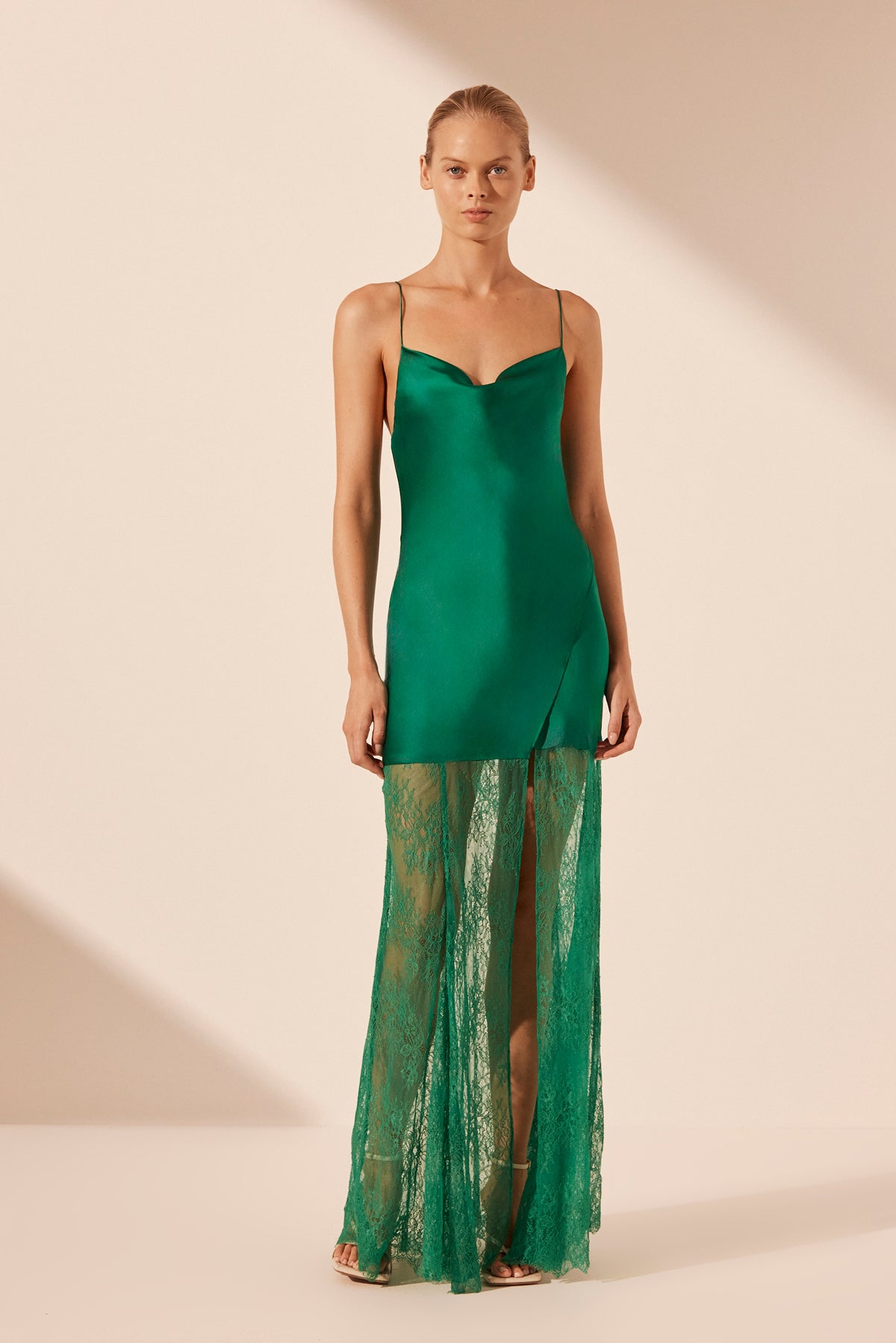 Shona joy emerald green dress fashion