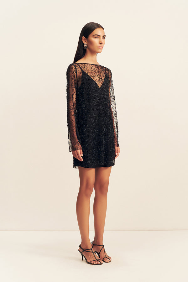 Mona Long Sleeve Mini Dress | Black | Dresses | Shona Joy Shona Joy US Mona Long Sleeve Mini Dress | Black | Dresses | Shona Joy Shona Joy US