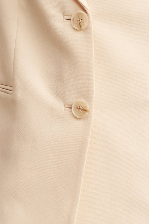 IRENA OVERSIZED TAILORED BLAZER - RICE_SW