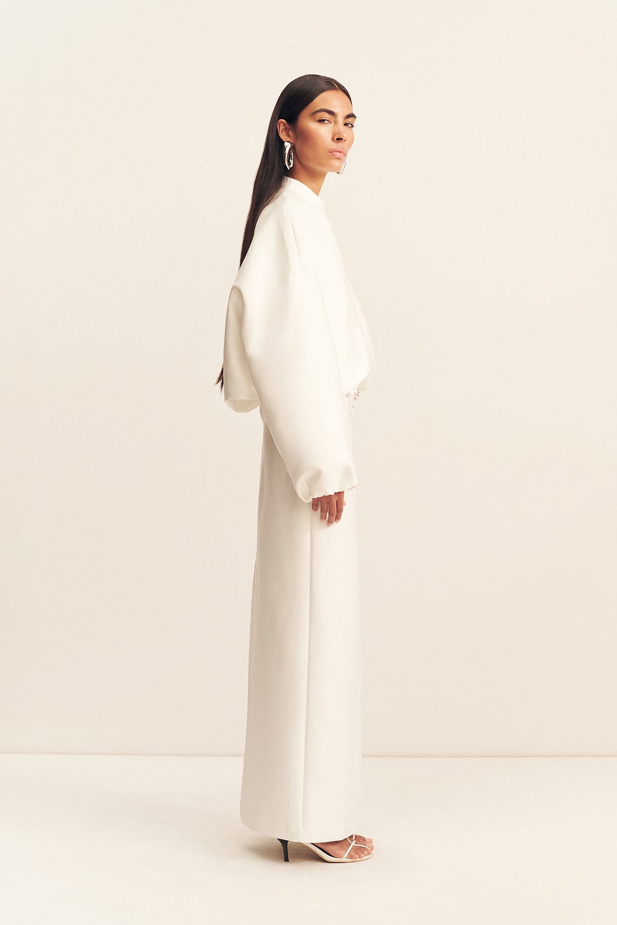 Otis Bomber Jacket | Ivory | Outerwear | Shona Joy – Shona Joy US