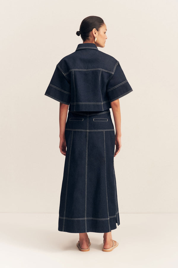 JAQUES FLARED MIDI SKIRT_B