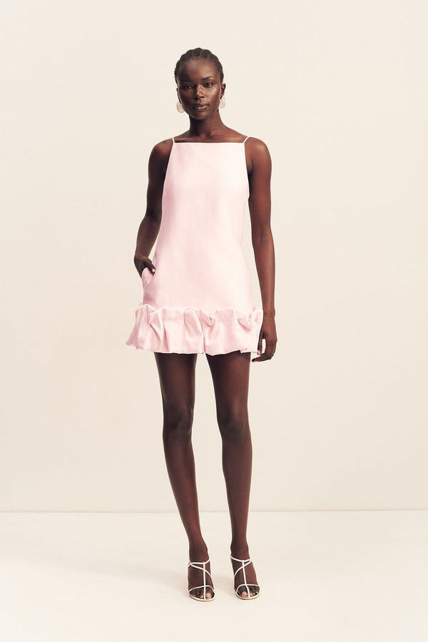 OTIS BUBBLE HEM MINI DRESS - FAIRYFLOSS_F