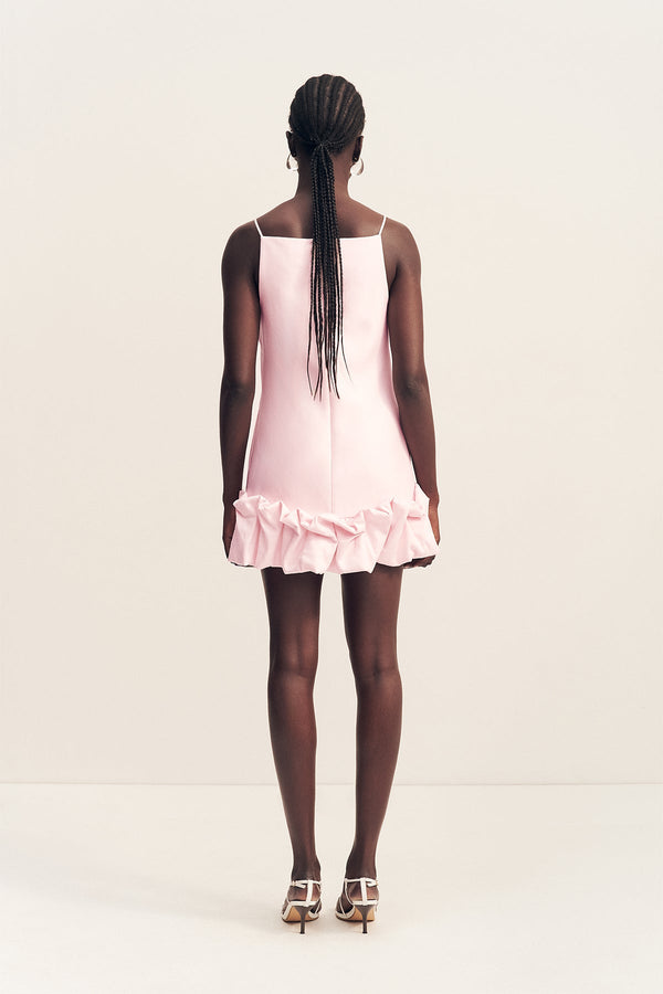 OTIS BUBBLE HEM MINI DRESS - FAIRYFLOSS