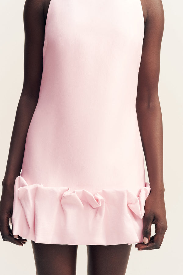OTIS BUBBLE HEM MINI DRESS - FAIRYFLOSS