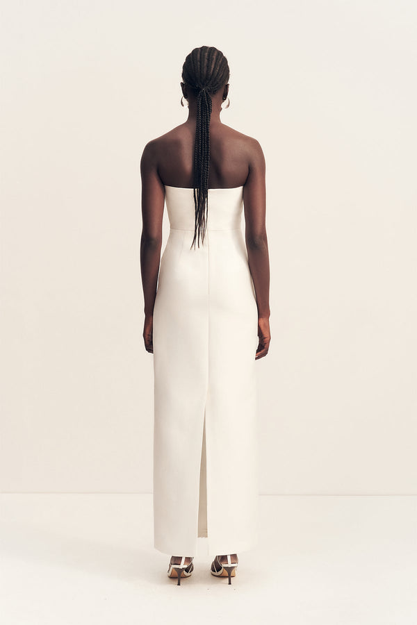 ELUNA PANELLED SEQUIN MAXI DRESS