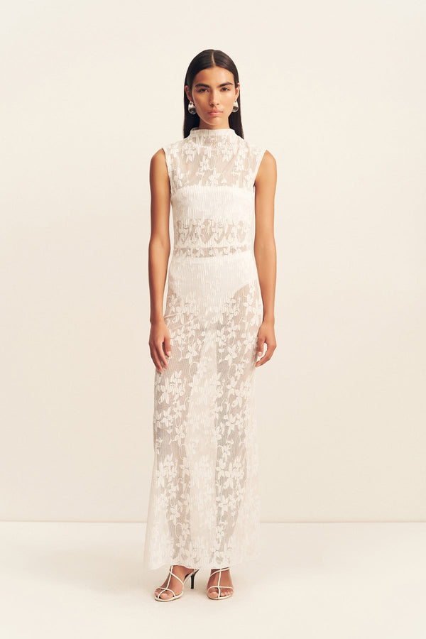 BINX HIGH NECK MAXI DRESS_F