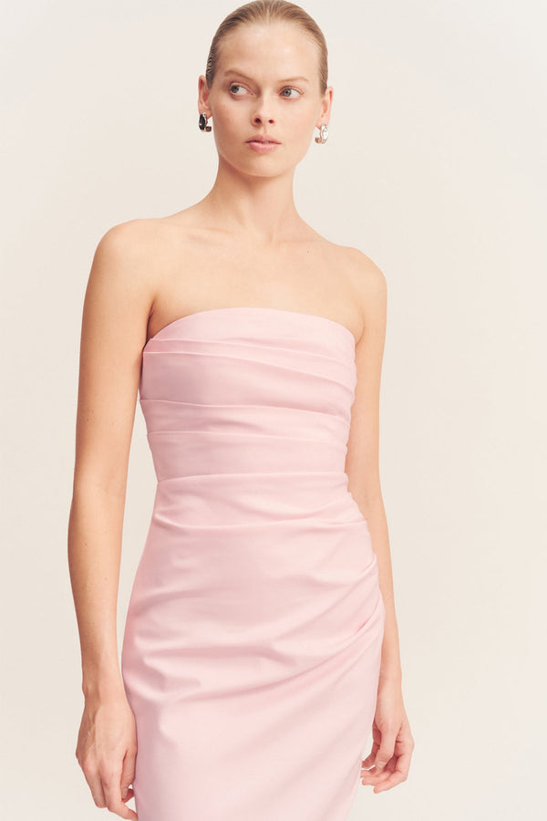 LANI STRAPLESS DRAPED MAXI DRESS - FAIRYFLOSS_D