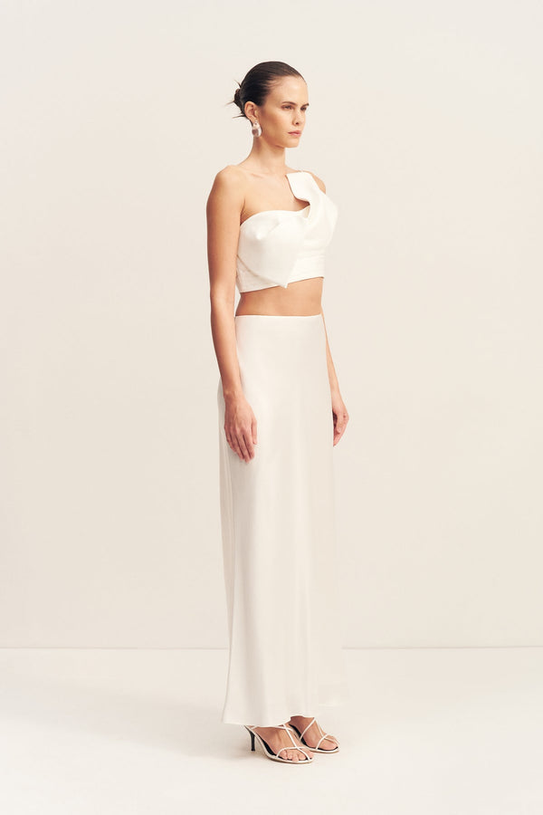 OTIS TWIST KNOT TOP - IVORY