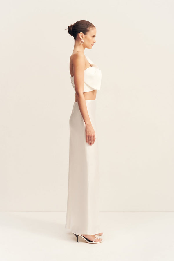 OTIS TWIST KNOT TOP - IVORY
