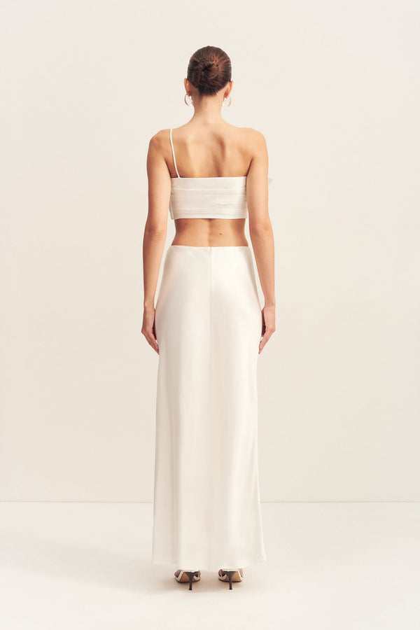 OTIS TWIST KNOT TOP - IVORY