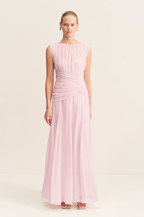 AMINA HIGH NECK MAXI DRESS - FAIRYFLOSS_F