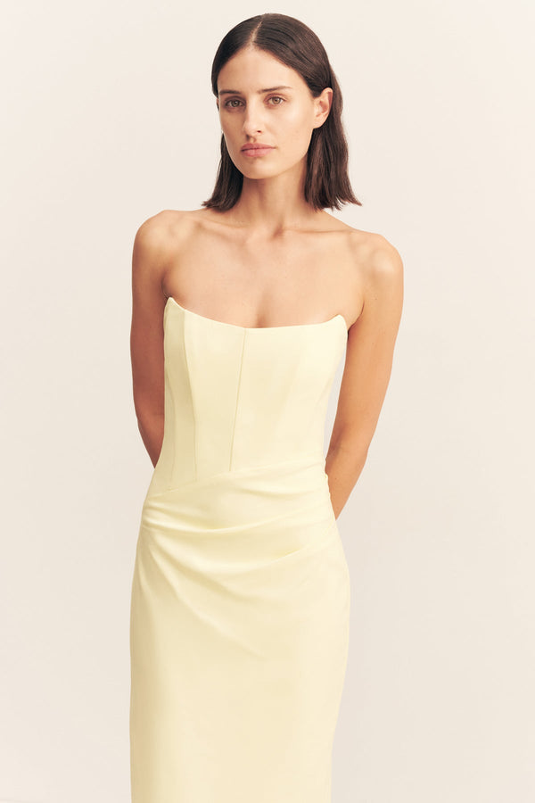 Shona Joy - Lani Strapless Corset Maxi Dress - Sgroppino - Bridesmaids Dress Shona Joy - Lani Strapless Corset Maxi Dress - Sgroppino - Bridesmaids Dress