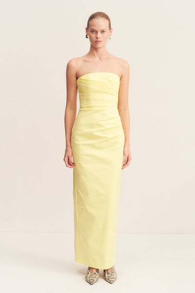 Lani Strapless Draped Maxi Dress | Lemonade | Dresses | Shona Joy