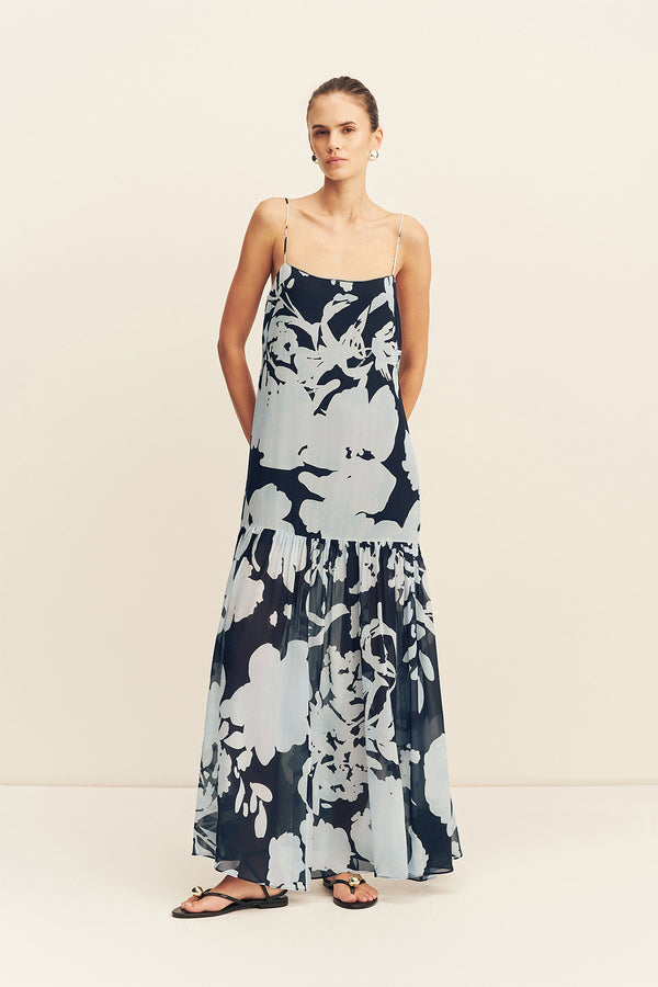 ALEYNA DROPPED WAIST MAXI DRESS_F