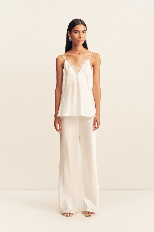 MAISIE LACE CAMI - IVORY_F