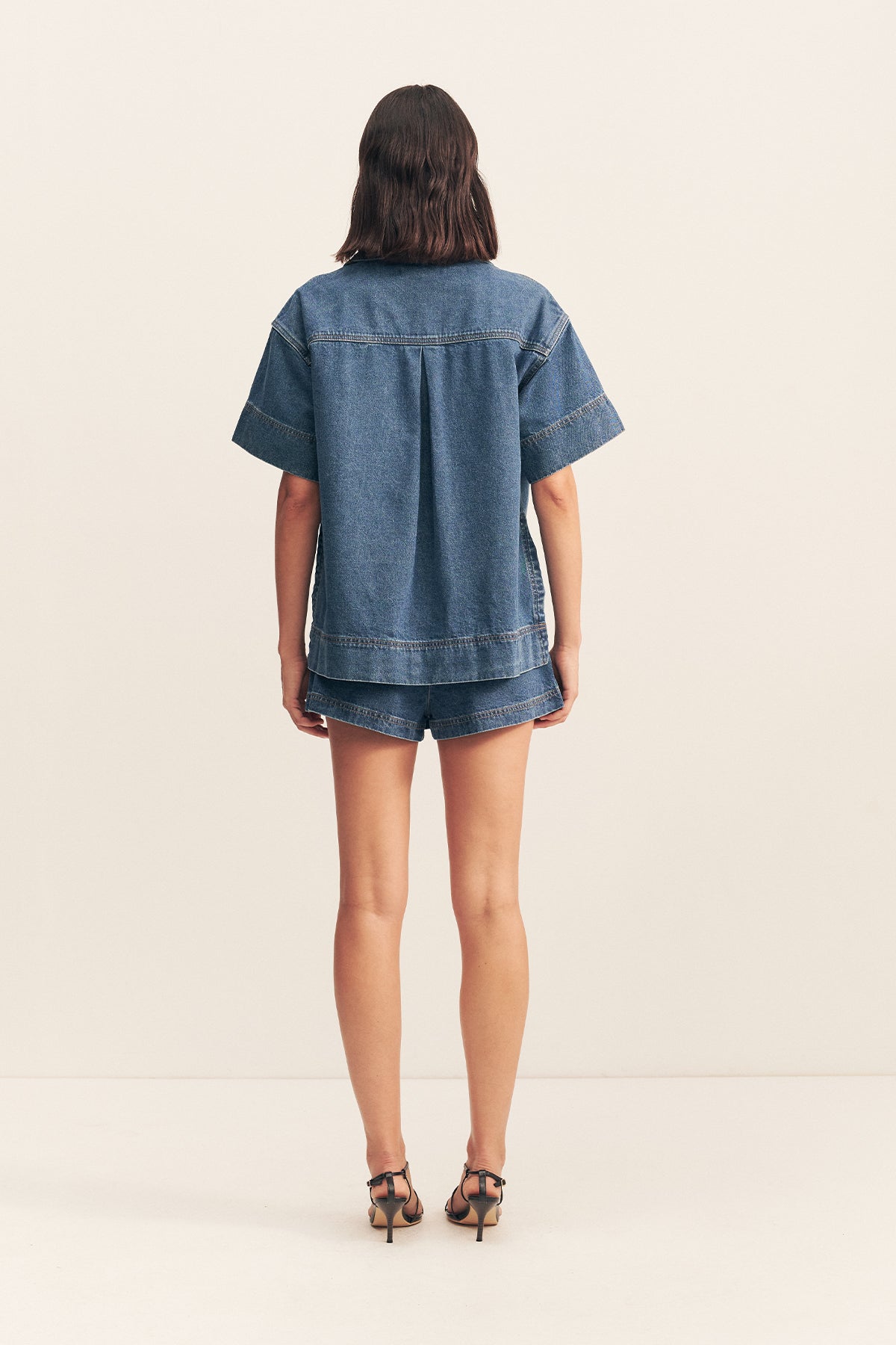Raquel Pullover Top | Vintage Blue | Tops | Shona Joy – Shona Joy US