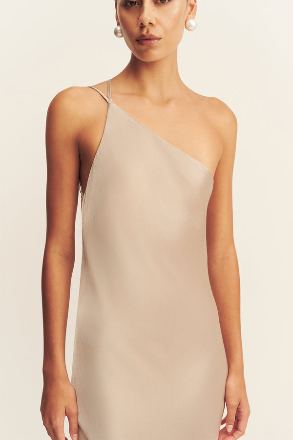 La Lune One Shoulder Cowl Back Maxi Dress | Gold | Dresses | Shona Joy Shona Joy US La Lune One Shoulder Cowl Back Maxi Dress | Gold | Dresses | Shona Joy Shona Joy US