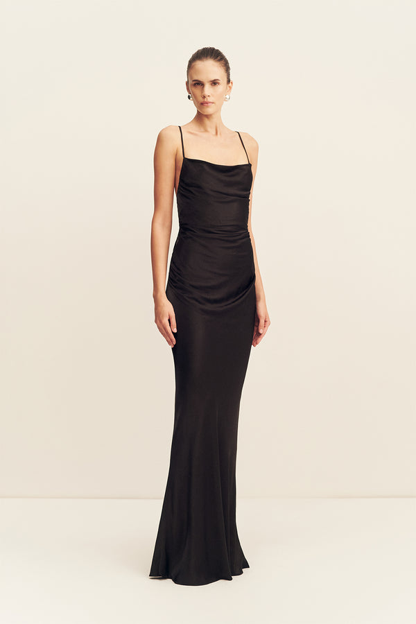 Shona Joy - La Lune Lace Back Maxi Dress - Black - Bridesmaids Dress Shona Joy - La Lune Lace Back Maxi Dress - Black - Bridesmaids Dress