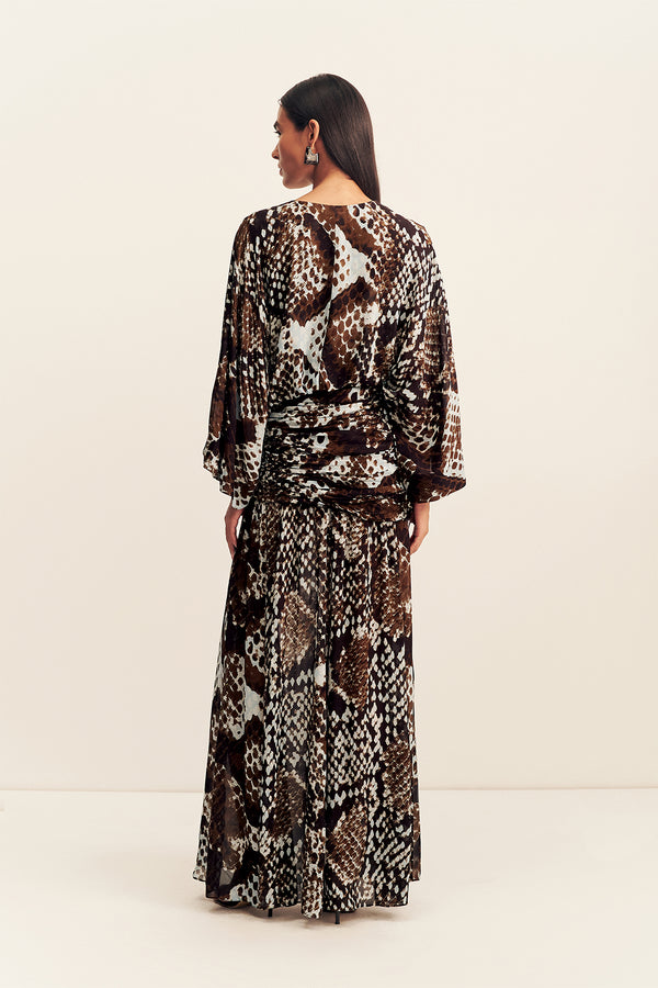 maia long sleeve midi sweater dress Shona Joy