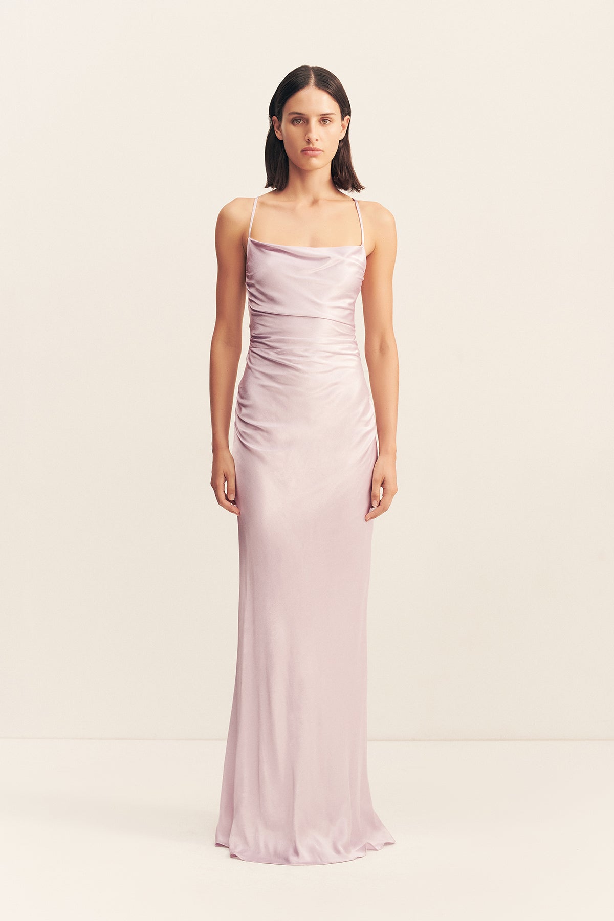 La Lune Lace Back Maxi Dress | Lilac | Dresses | Shona Joy – Shona