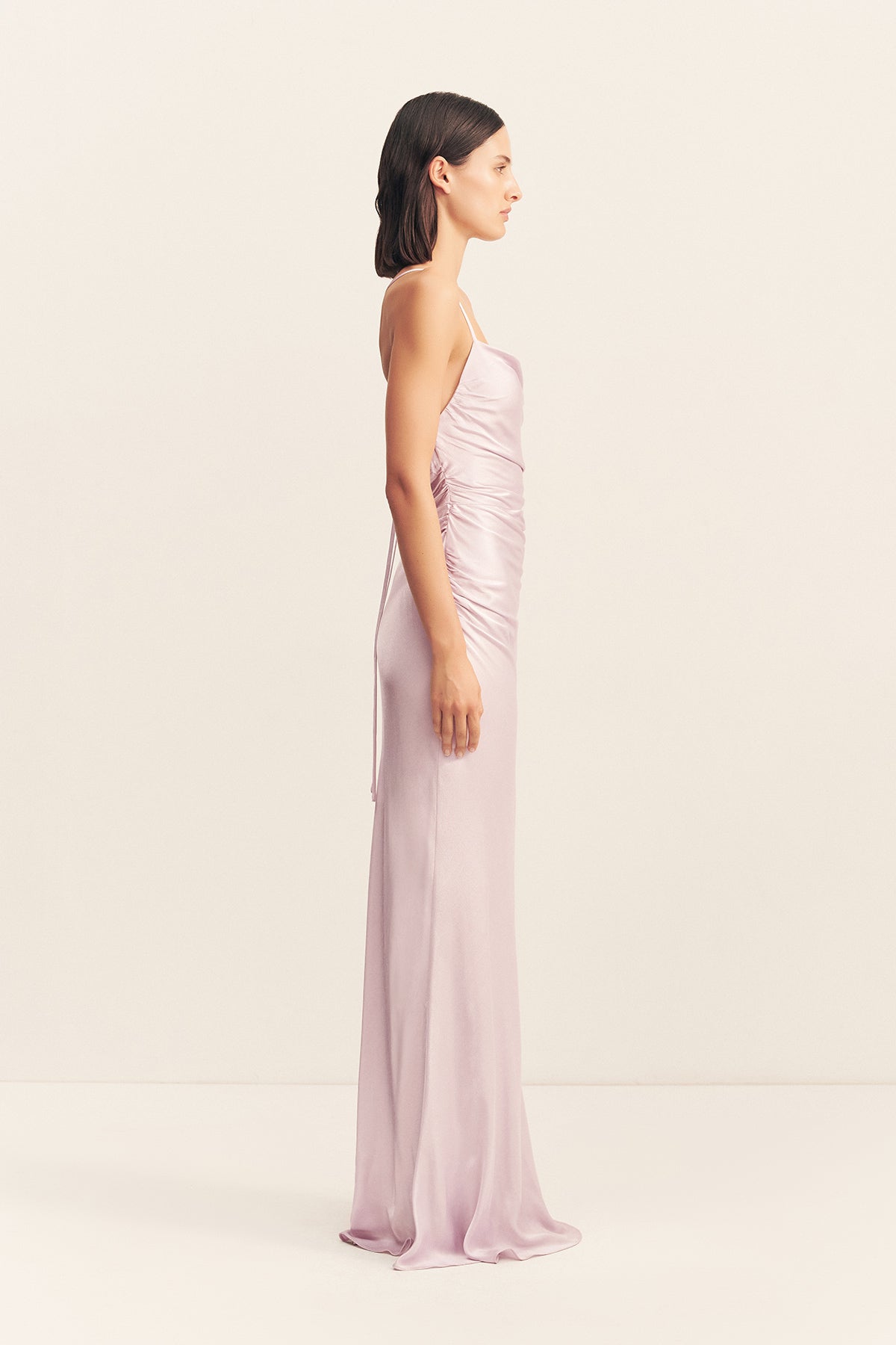 La Lune Lace Back Maxi Dress | Lilac | Dresses | Shona Joy – Shona