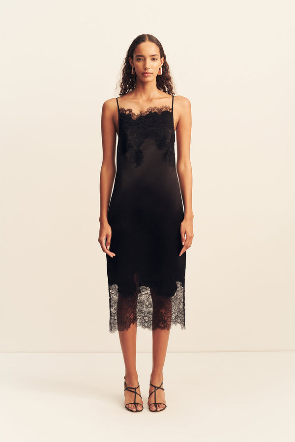 Shona Joy - Lucia Lace Slip Midi Dress