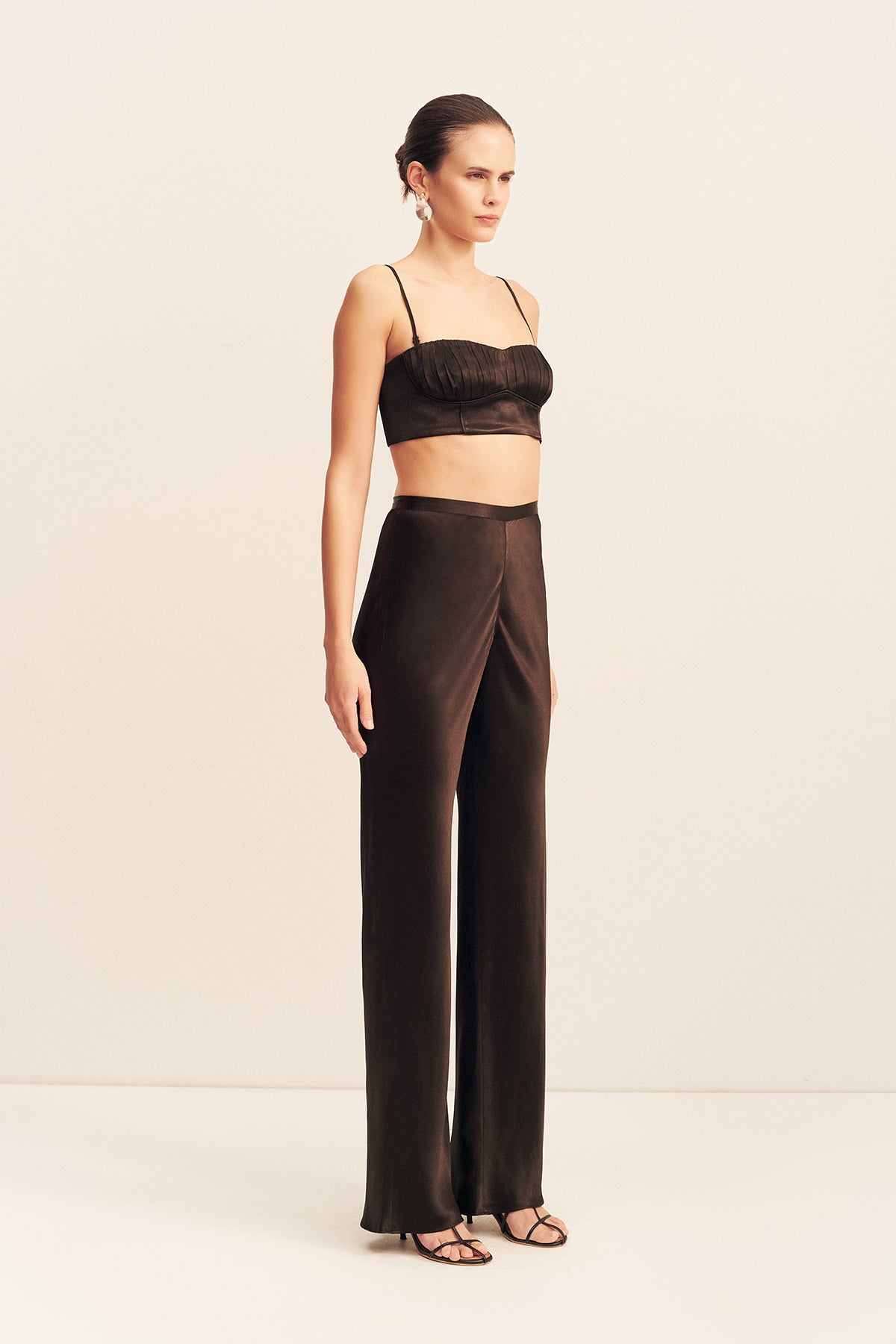 La Lune Bias Cut Pant | Black | Pants | Shona Joy – Shona Joy US