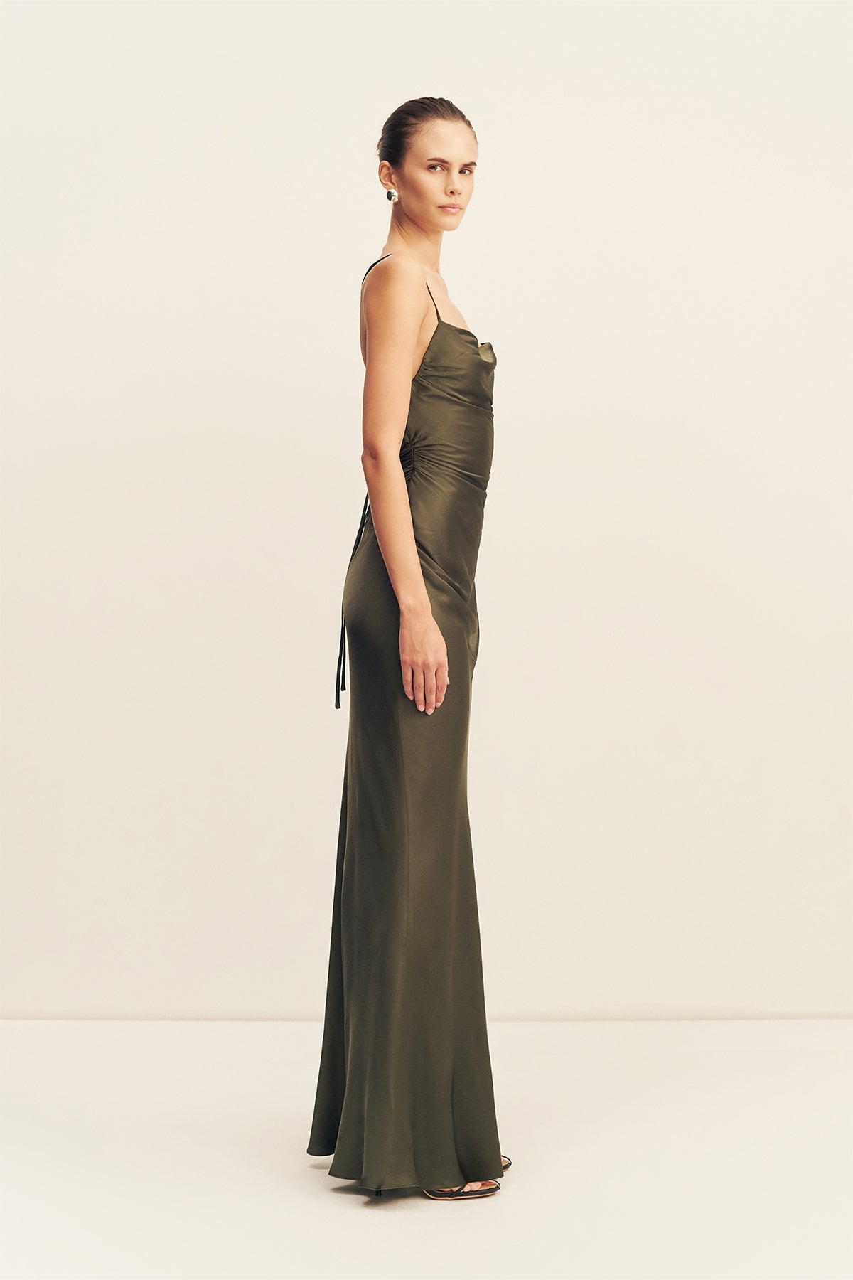 La Lune Lace Back Maxi Dress | Forest | Dresses | Shona Joy