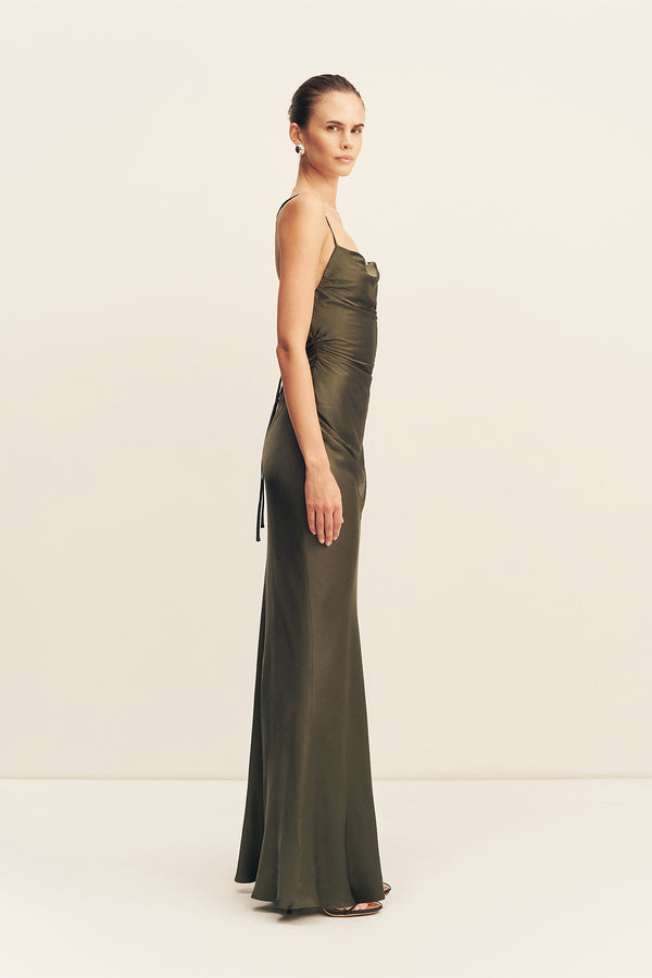 La Lune Lace Back Maxi Dress | Forest | Dresses | Shona Joy Shona Joy US La Lune Lace Back Maxi Dress | Forest | Dresses | Shona Joy Shona Joy US