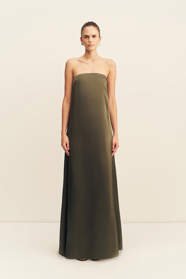 Shona Joy - La Lune Strapless Column Maxi Dress - Forest - Bridesmaids Dress Shona Joy - La Lune Strapless Column Maxi Dress - Forest - Bridesmaids Dress