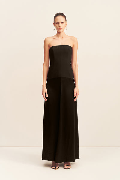 chinese dress ladies Eden Strapless Maxi Dress