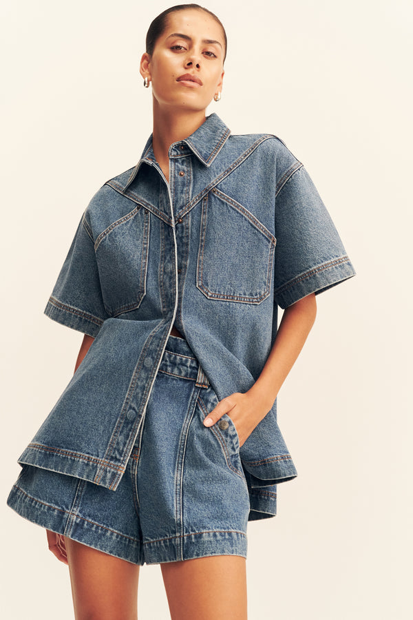 RAQUEL SHORT SLEEVE SHIRT