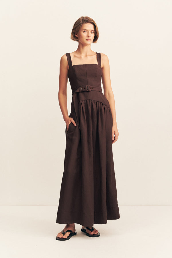 Birdie Panelled Maxi Dress Ganache Dresses Shona Joy – Shona