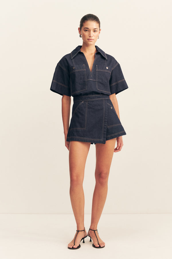 Shona Joy - Rita Wrap Detail Skort Shona Joy - Rita Wrap Detail Skort