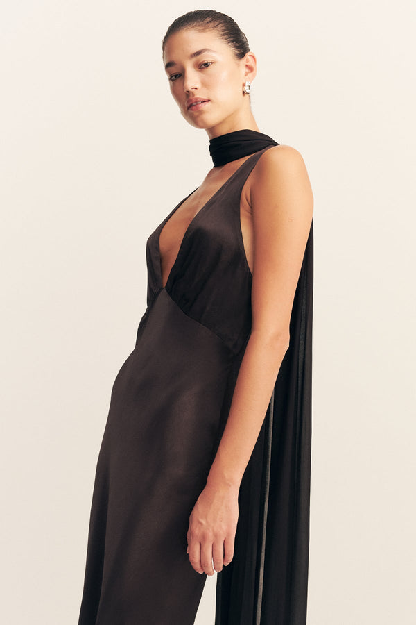 Lucent Scarf | Black | Accessories | Shona Joy Shona Joy US Lucent Scarf | Black | Accessories | Shona Joy Shona Joy US