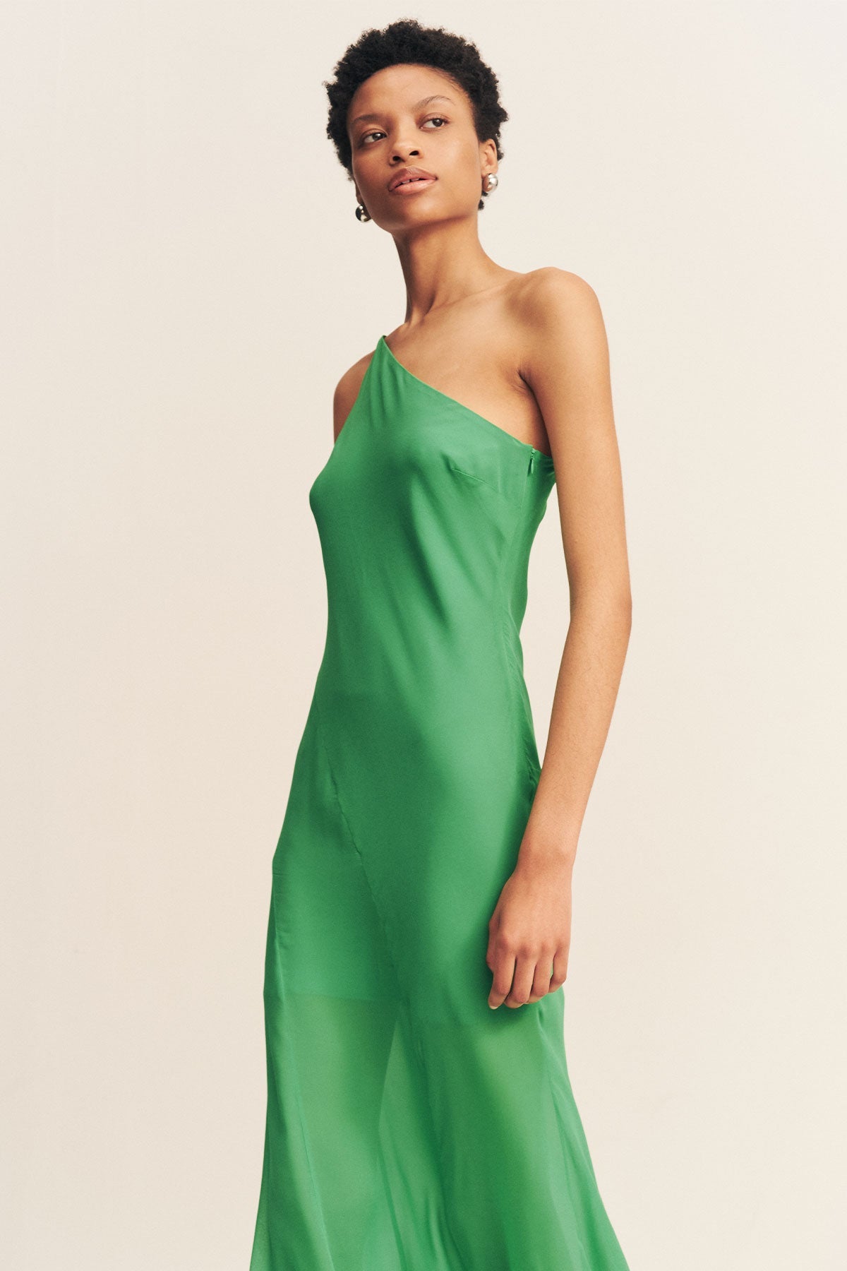 green dress altar'd state Altar'd State | Maggie Satin Midi Dress | GREEN