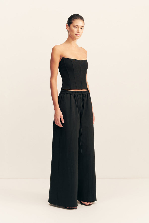 OAKLEY CORSET TOP - BLACK