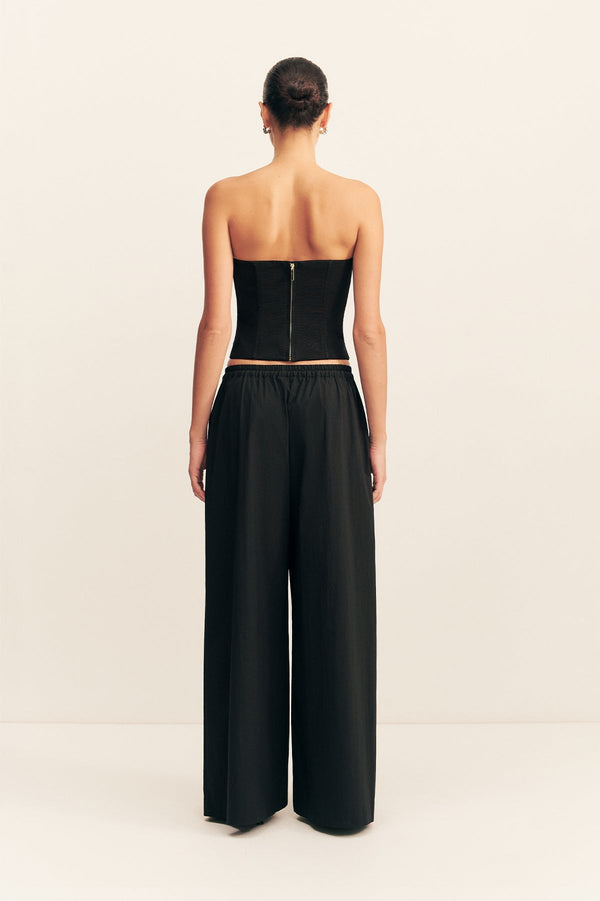 OAKLEY CORSET TOP - BLACK