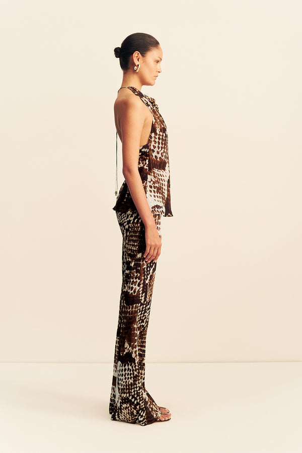 MAIA SHEER BIAS DRAWSTRING PANT