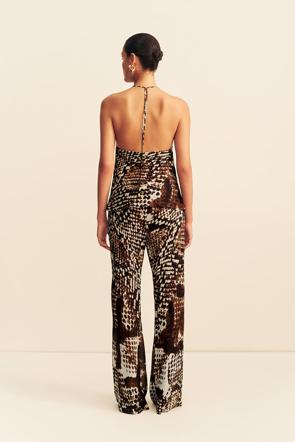 MAIA SHEER BIAS DRAWSTRING PANT