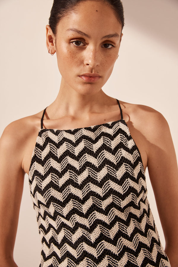 NOOR HIGH NECK MAXI DRESS_D