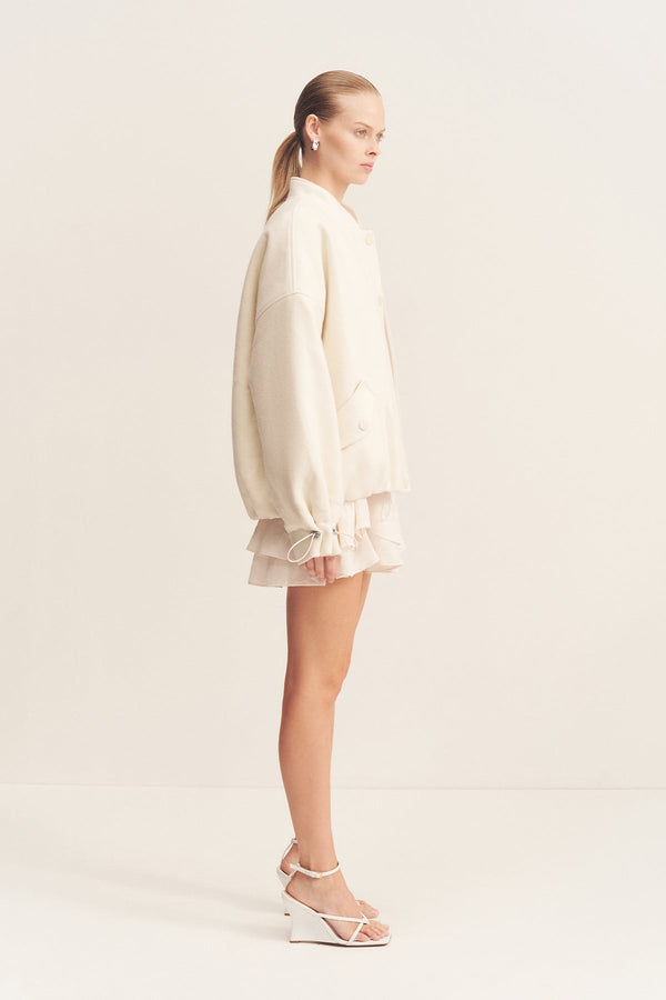LUDLOW BOMBER JACKET - IVORY_S