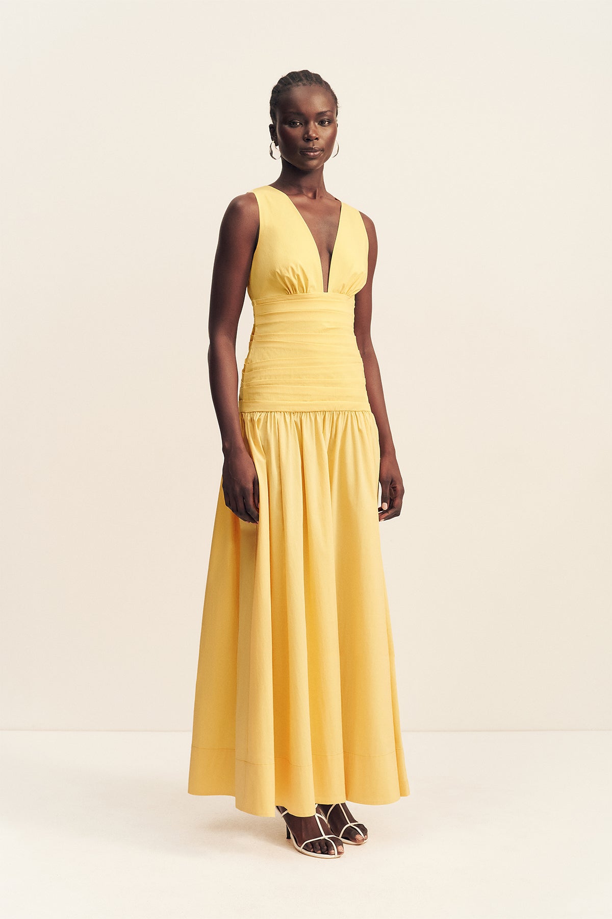 Campbell Gathered Maxi Dress | Soleil | Dresses | Shona Joy