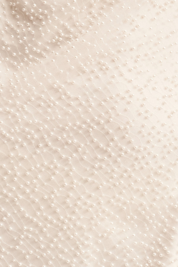 IRIDESCENT LONG SLEEVE MINI DRESS_SW